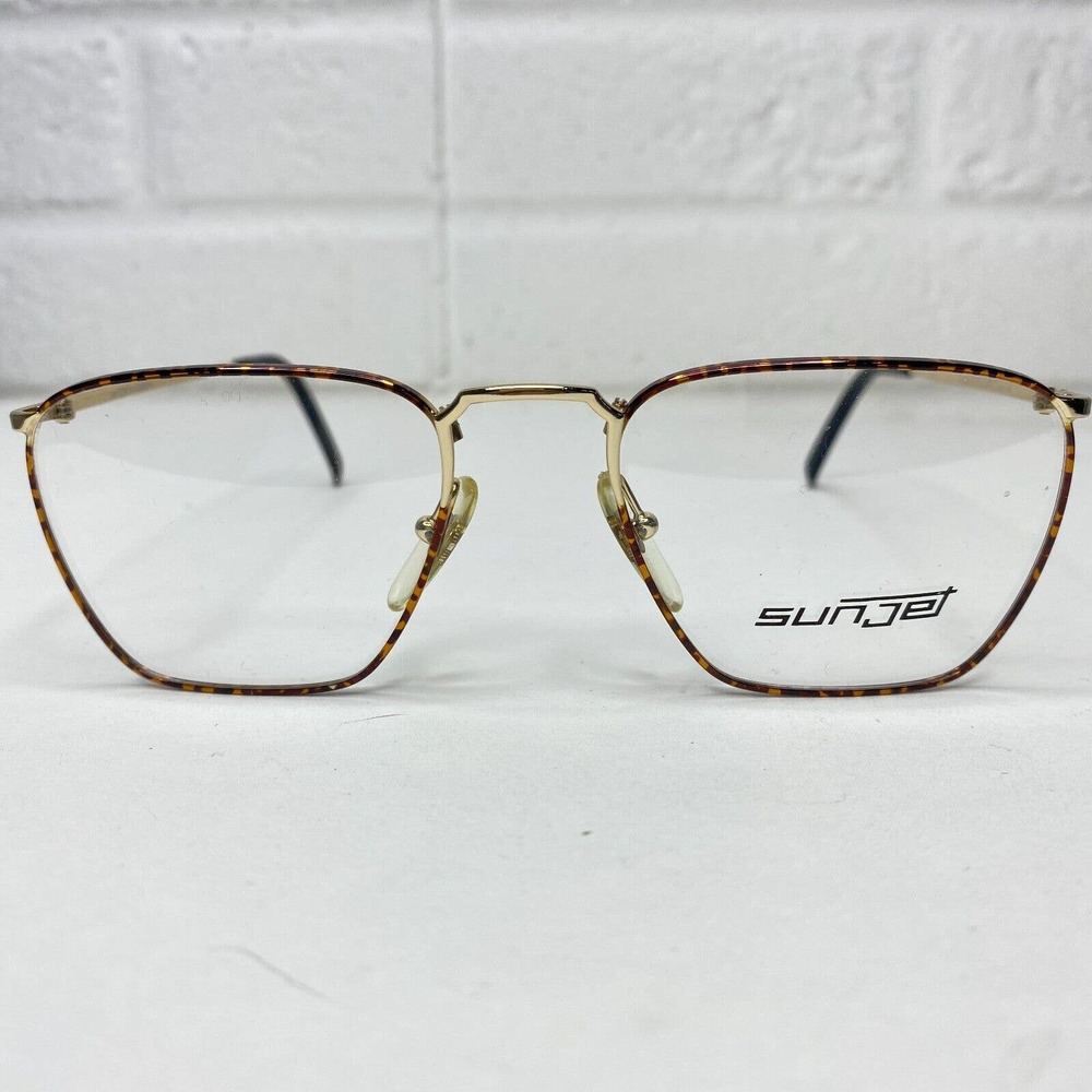 Vintage Sunjet by‎ Carrera 5201 41 Eyeglasses Frames Brown Tortoise H2685